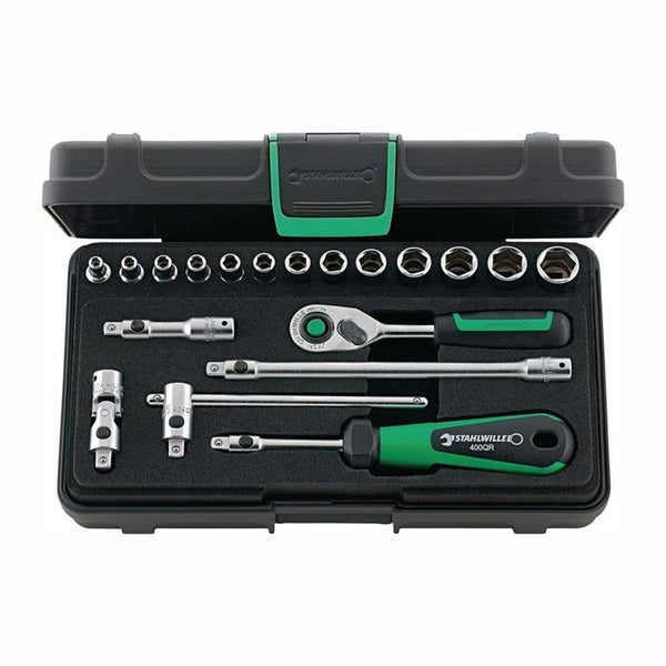 Steckschlüsselsatz in geöffnetem Koffer