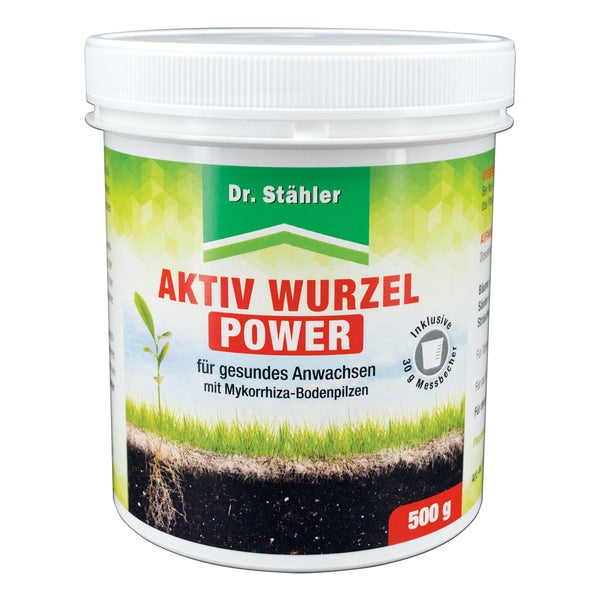 Aktiv Wurzel Power – Mykorrhiza-Bodenpilze zur Wurzelstärkung – Für Gemüse, Obst, Zierpflanzen & Kräuter – Stärkt Pflanzen bei Trockenheit & Nährstoffmangel – Für Beet, Topf & Kübel