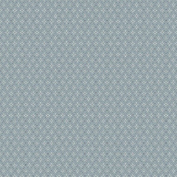 Duro Tapete Karomuster Graublau - 53 cm x 10.05 m - 661154