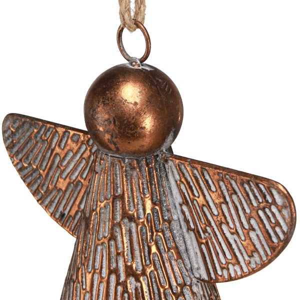 Dekorativer Engel zum Aufhängen mit Juteschnur