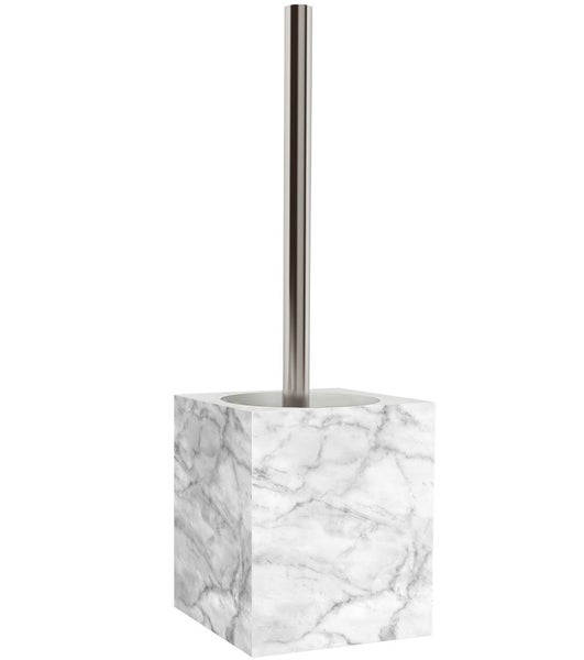Seifenspender und WC Bürste Marmor