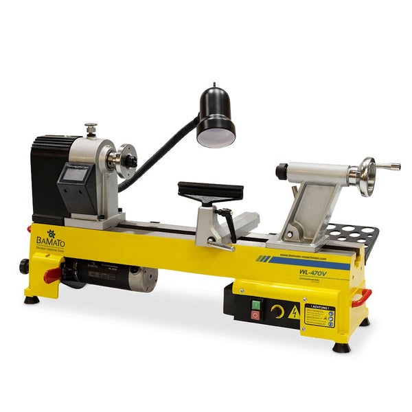 BAMATO Drehmaschine mit Lampe