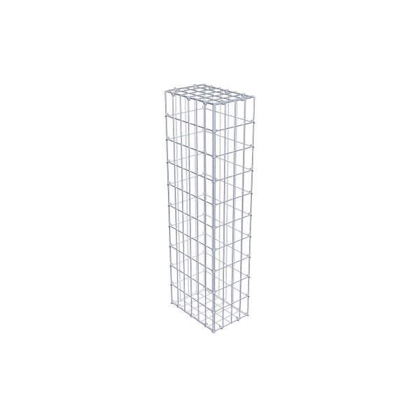 Gabione 100 cm x 30 cm x 20 cm (L x H x T), Maschenweite 5 cm x 10 cm, C-Ring