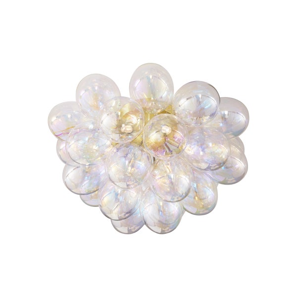 Deckenleuchte mit Kugeldesign aus Glas