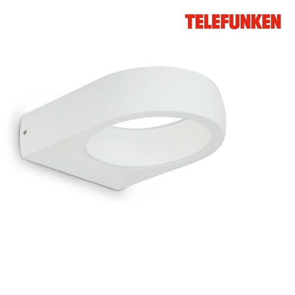 Telefunken PUKA - Wand-& Deckenleuchte - 320206TF - Festverbautes LED Modul - Neutralweiß 4000K - 7,5W - 680 lm - 17,5 x 14,5 x 4,5 cm