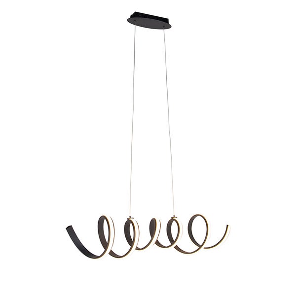 Hängelampe mit geschwungenem Design für den Innenbereich