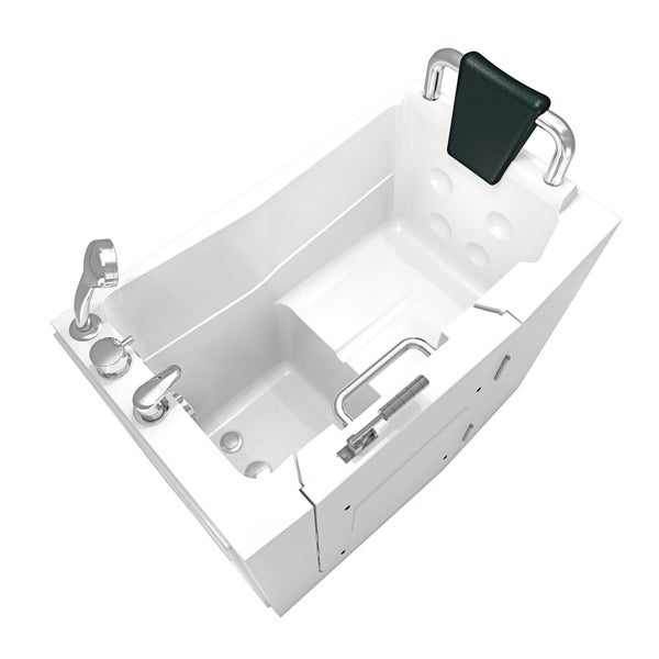 Sitzbadewanne Senioren Sitzwanne mit Tür S08-C-R 110x68cm