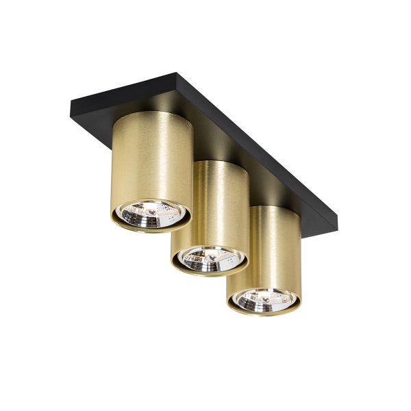 Deckenleuchte mit drei zylindrischen Lampen