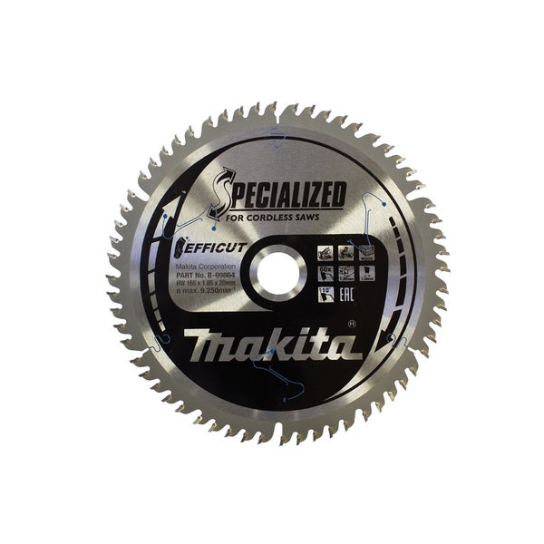 Makita EFFICUT Sägeblatt Holz 165 x 20 x 60Z - B-69864