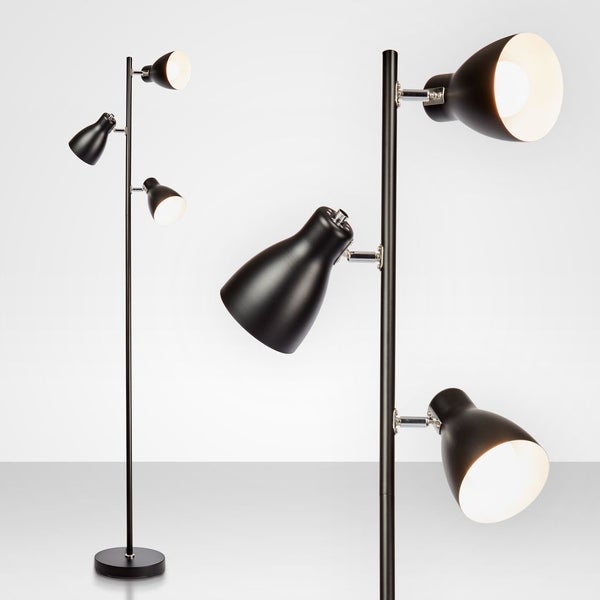 Design Stehleuchte schwarz
