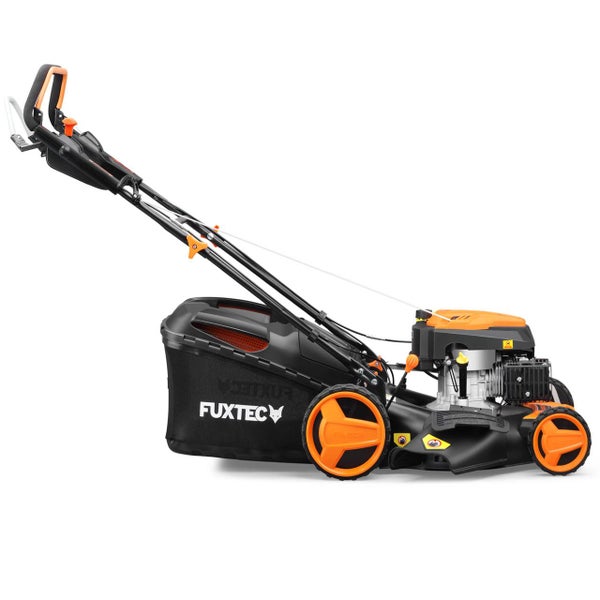 Fuxtec Rasenmäher mit Fangkorb