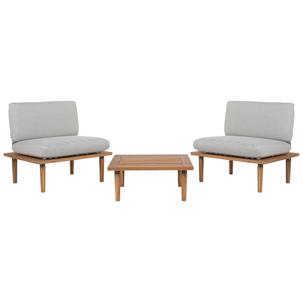 Gartenmöbelset mit zwei Stühlen und einem Tisch