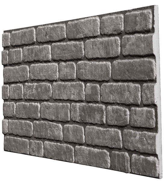 Wandverkleidung mit Steinoptik