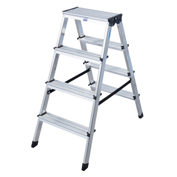 Aluminium-Stufenleiter mit vier Stufen