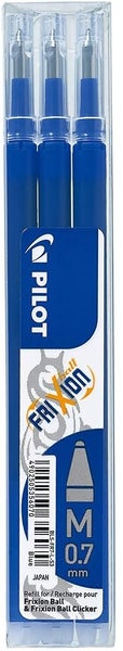 PILOT Mine FriXion Ball blau, 3er Set