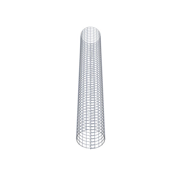 Gabionensäule Durchmesser 32 cm MW 5 x 5 cm rund - Höhe: 230 cm
