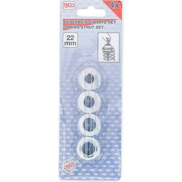 BGS Federbein-Einsatz-Satz 4tlg. - 1111