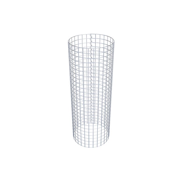 Gabionensäule Durchmesser 47 cm MW 5 x 5 cm rund - Höhe: 130 cm