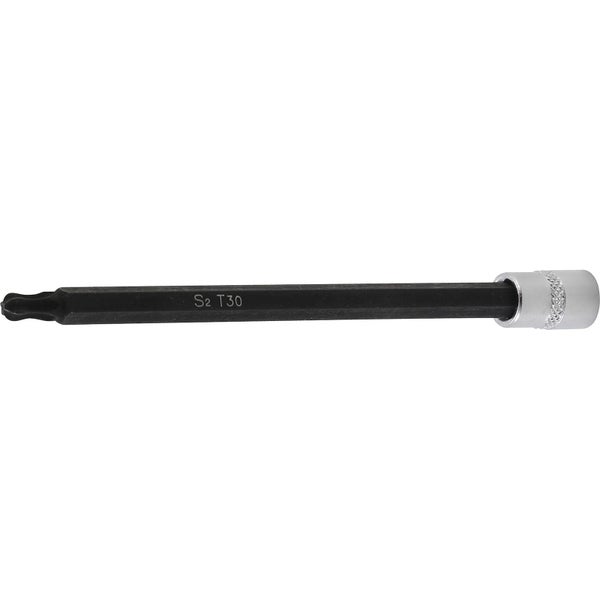 BGS Bit-Einsatz Antrieb Innenvierkant 6,3 mm (1/4) T-Profil (für Torx) mit Kugelkopf T30 - 8618-T30