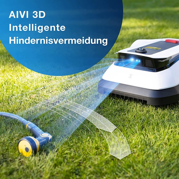 Rasenmähroboter ECOVACS GOAT G1, mit kabelloser Einstellung der Mähgrenzen