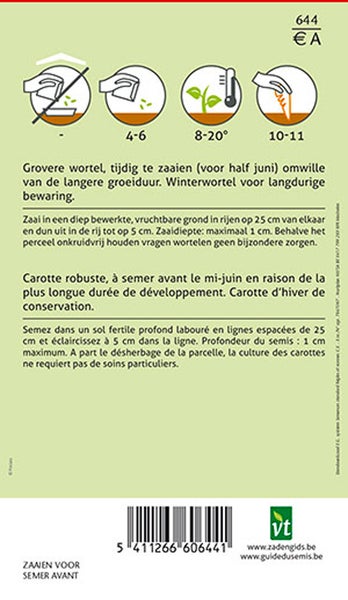 Informationen zum Anbau von Karotten