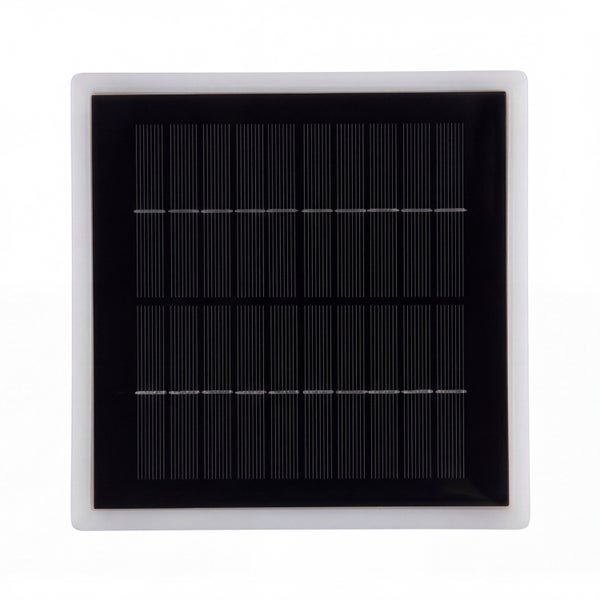 Quadratisches Solarmodul mit Rahmen zur Energieerzeugung für Außenleuchten