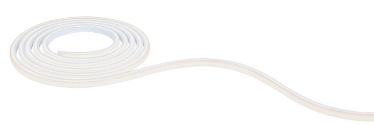 Eine LED Glühbirne in einer Pappschachtel mit Symbolen für soziale Verantwortung, Umweltschutz, CO2 Reduktion und Recycling Kreislaufwirtschaft.
