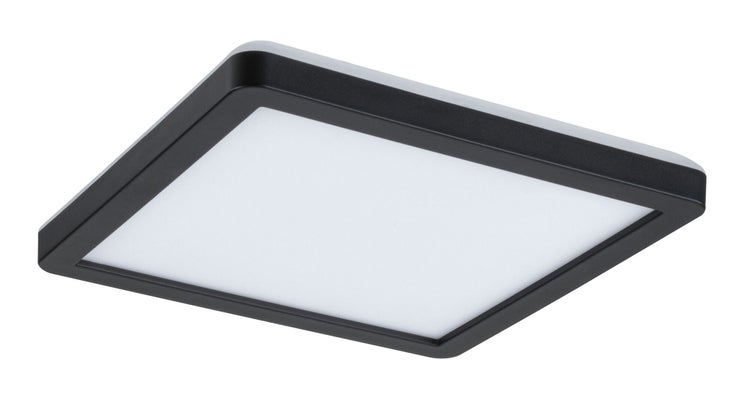 LED Panel Atria Shine Backlight eckig 190x190mm 11,2W 900lm 4000K Schwarz