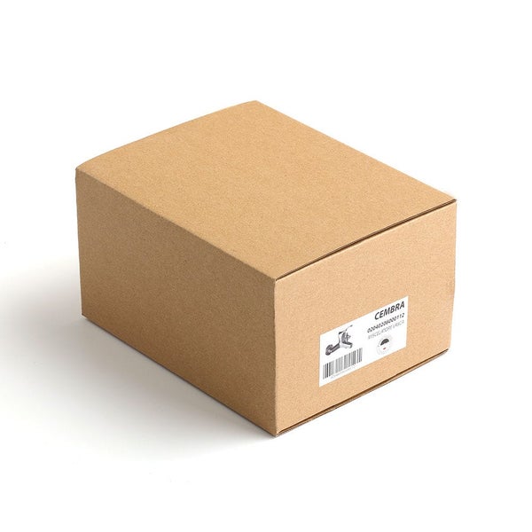 Kartonverpackung mit Produktinformationen