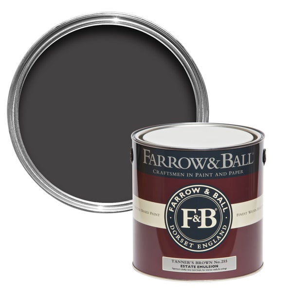 Farbdose Farrow and Ball mit geöffnetem Deckel