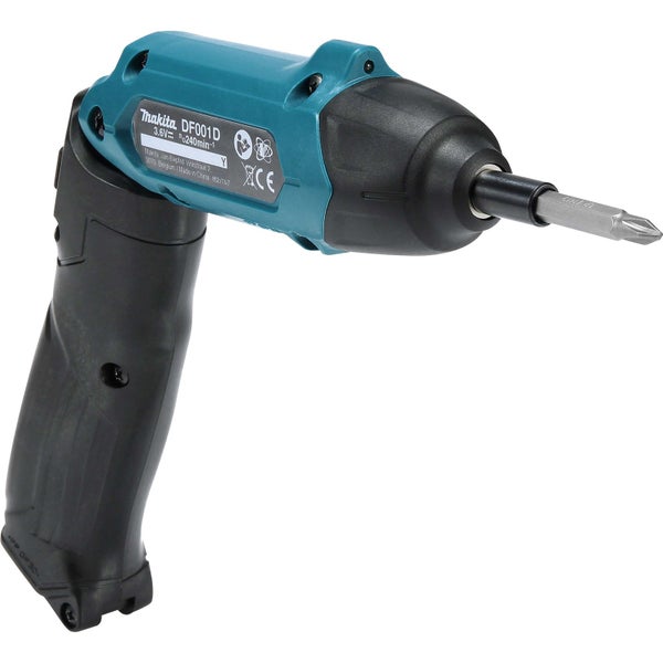 Makita DF001GD203 Akku-Bohrschrauber 40V max. / 2x 2,5 Ah Akku + Schnellladegerät im MAKPAC + Side-Kick