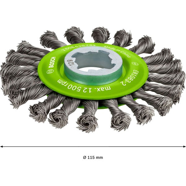 Drahtbürste mit 115 mm Durchmesser