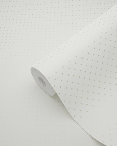 Tapetenrolle mit Punktmuster