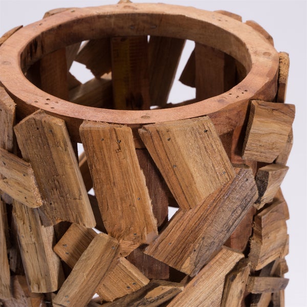 Säule  Vela 79x26 cm, Teakholz massiv