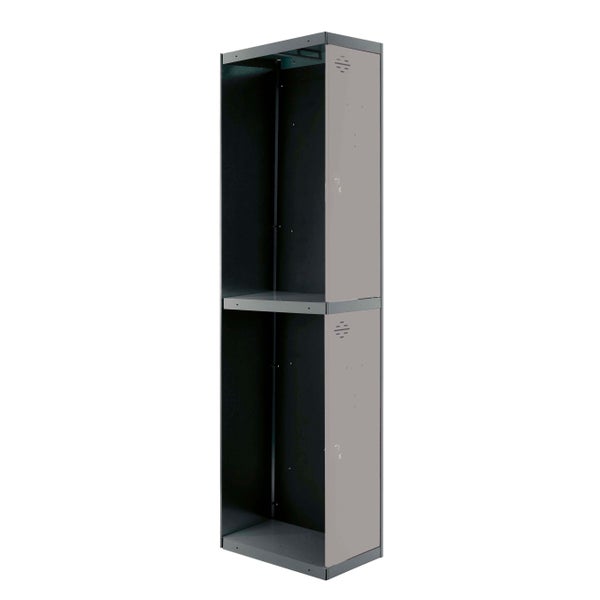 Metall Lagerschrank mit zwei Fächern