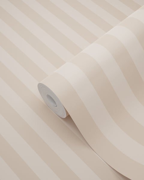 Tapetenrolle mit Streifenmuster