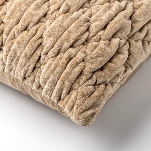 Zion Kissenbezug - Organisch 30x50 cm, Beige