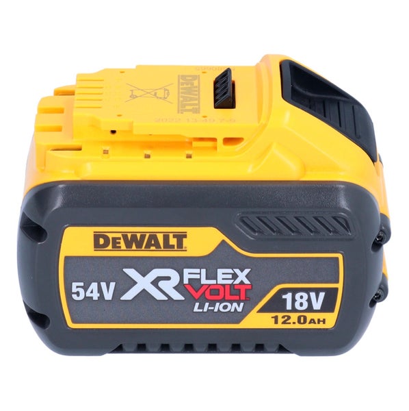 DeWalt XR Flexvolt Akku mit 54 Volt beziehungsweise 18 Volt und 12 Amperestunden Kapazität für Elektrowerkzeuge