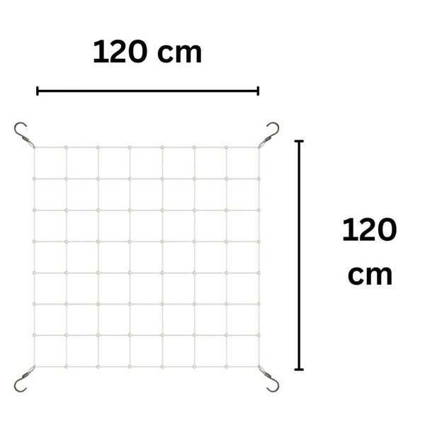 Gepäcknetz mit einer Größe von 120 cm