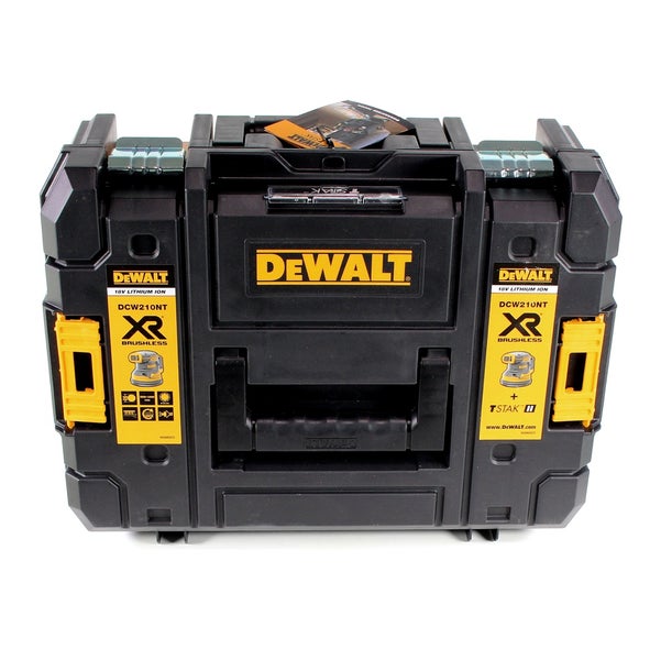 DeWalt TSTAK Werkzeugkoffer DCW210NT für Exzenterschleifer inklusive Gerät