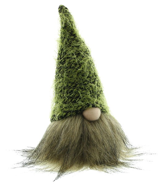 FRANK FLECHTWAREN | Wichtel Zottel, 2er Set, KERAMIK, TEXTIL, ca. Höhe 17 cm, 33 cm