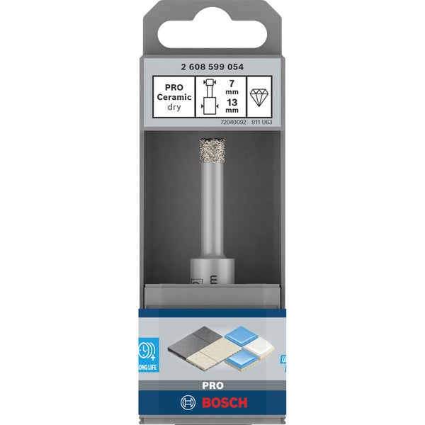 Bosch PRO Ceramic dry Bohrer 7 x 33 x 13 mm - 2608599054