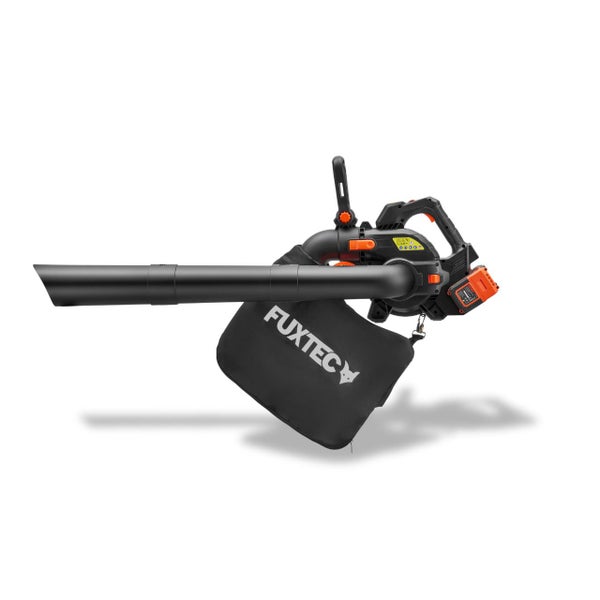 Fuxtec Akku-Laubsauger mit Fangsack