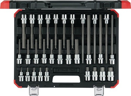 Gedore Red Steckschlüsselsatz R6800 3030 30tlg. 1/2 5 - 19 mm für Innen-6-kant-Schrauben - 3301573