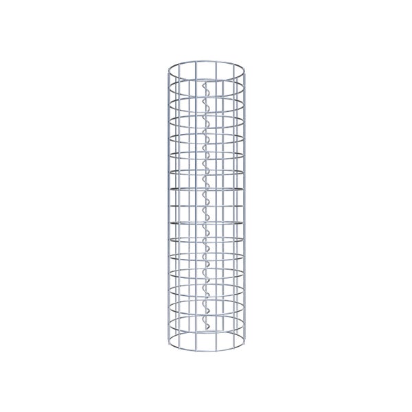 Gabionensäule Durchmesser 22 cm MW 5 x 5 cm rund - Höhe: 80 cm