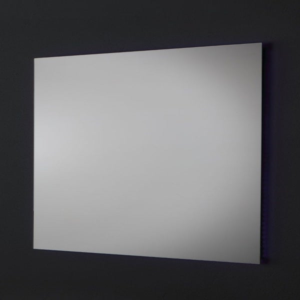 Badezimmermöbel Spiegel 90 x 70 cm mit LED-Beleuchtung