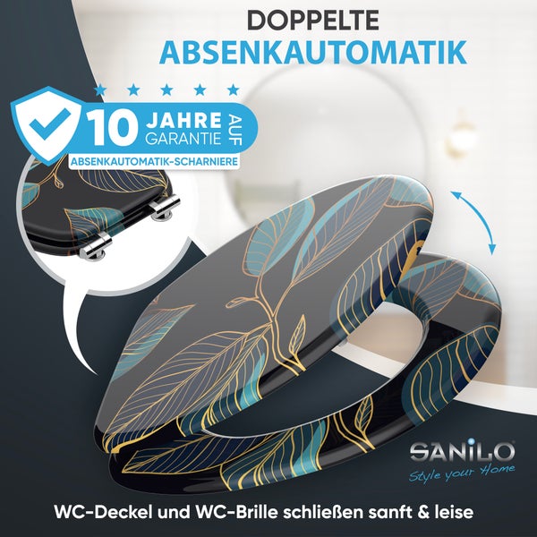 WC-Sitz mit Absenkautomatik Tavira
