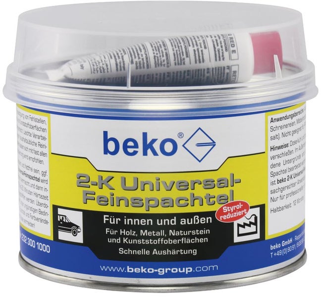 Beko 2-K Universal Feinspachtel für Innen- und Außenbereiche