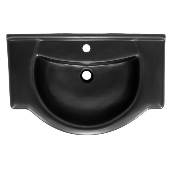 ML-Design Waschbecken Keramik Schwarz matt 77x50,5x22,5 cm Oval, Einbauwaschbecken mit Hahnloch, Überlauf, Aufsatzwaschbecken Einbauwaschtisch Waschschale Waschplatz Handwaschbecken, für Badezimmer