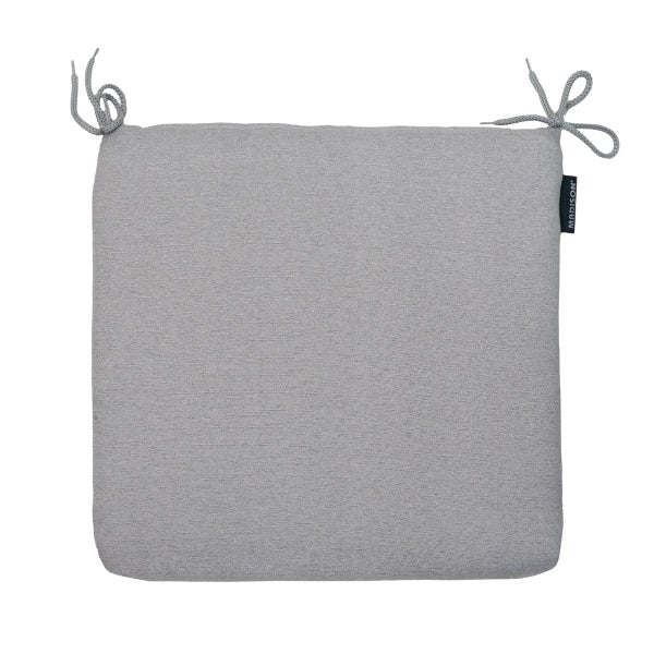 Sitzkissen Naples grau - Ca. 40x40 cm - 4er-Set